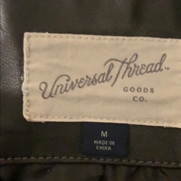 Universal Thread Faux Leather Moto Jacket Black - Picture 7 of 7